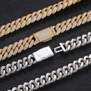 10mm Diamond Miami Cuban Link Bracelet - CRAZY DIAMOND DRIP