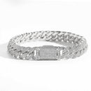 10mm Diamond Miami Cuban Link Bracelet - CRAZY DIAMOND DRIP