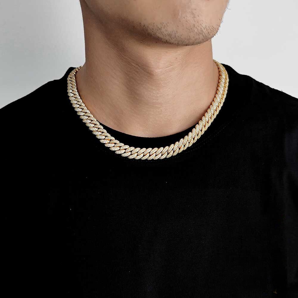 10mm Diamond Miami Cuban Link Chain