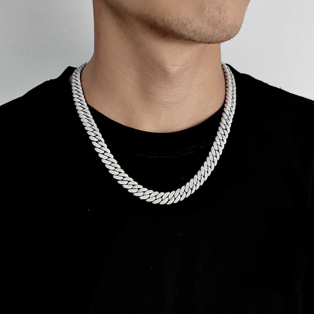 10mm Diamond Miami Cuban Link Chain