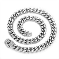 12mm Miami Cuban Link Chain - CRAZY DIAMOND DRIP