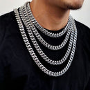 12mm Miami Cuban Link Chain - CRAZY DIAMOND DRIP