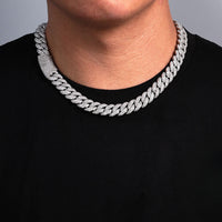 13mm Diamond Miami Cuban Link Chain - CRAZY DIAMOND DRIP