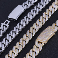 13mm Diamond Miami Cuban Link Chain - CRAZY DIAMOND DRIP