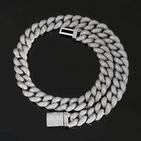 14/18mm Diamond Miami Cuban Link Chain - CRAZY DIAMOND DRIP