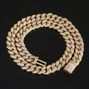 14/18mm Diamond Miami Cuban Link Chain - CRAZY DIAMOND DRIP