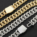 15/20mm Diamond Miami Cuban Link Chain - CRAZY DIAMOND DRIP