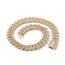 15/20mm Diamond Miami Cuban Link Chain - CRAZY DIAMOND DRIP