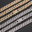 15mm Diamond Miami Cuban Link Chain - CRAZY DIAMOND DRIP