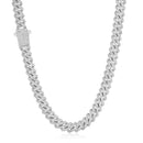 15mm Diamond Miami Cuban Link Chain - CRAZY DIAMOND DRIP