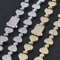 15mm Diamond Money Bag Necklace - CRAZY DIAMOND DRIP