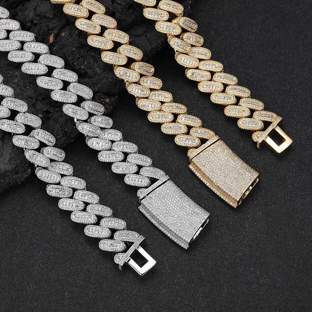 18mm Diamond Miami Cuban Link Bracelet - CRAZY DIAMOND DRIP