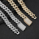 18mm Diamond Miami Cuban Link Chain - CRAZY DIAMOND DRIP