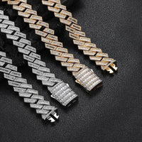 18mm Diamond Miami Cuban Link Chain - CRAZY DIAMOND DRIP