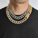 18mm Diamond Miami Cuban Link Chain - CRAZY DIAMOND DRIP