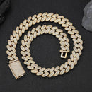 18mm Diamond Miami Cuban Link Chain - CRAZY DIAMOND DRIP