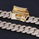 18mm Diamond Miami Cuban Link Chain - CRAZY DIAMOND DRIP