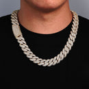 18mm Diamond Miami Cuban Link Chain - CRAZY DIAMOND DRIP