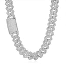 18mm Diamond Miami Cuban Link Chain - CRAZY DIAMOND DRIP