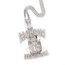 Death Row Diamond Pendant