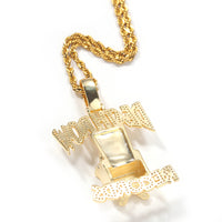 Death Row Diamond Pendant