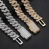 20mm Diamond Miami Cuban Link Bracelet - CRAZY DIAMOND DRIP