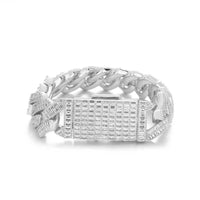 20mm Diamond Miami Cuban Link Bracelet - CRAZY DIAMOND DRIP