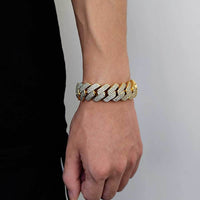 20mm Diamond Miami Cuban Link Bracelet - CRAZY DIAMOND DRIP