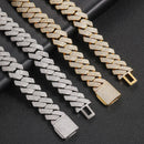 20mm Diamond Miami Cuban Link Bracelet - CRAZY DIAMOND DRIP