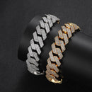 20mm Diamond Miami Cuban Link Bracelet - CRAZY DIAMOND DRIP