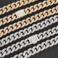 21mm Diamond Miami Cuban Link Chain - CRAZY DIAMOND DRIP