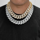 24mm Diamond Miami Cuban Link Chain - CRAZY DIAMOND DRIP