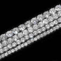 3mm Diamond Tennis Chain&Bracelet - All Sizes - CRAZY DIAMOND DRIP