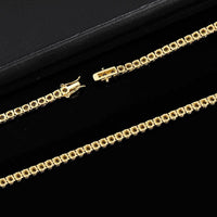 5mm Diamond Tennis Chain&Bracelet - All Sizes - CRAZY DIAMOND DRIP