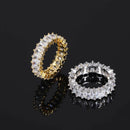 6mm Baguette Diamond Ring - CRAZY DIAMOND DRIP