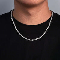 6mm Diamond Star Tennis Chain - CRAZY DIAMOND DRIP