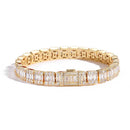 8mm Diamond Halo Bracelet - CRAZY DIAMOND DRIP