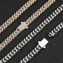 8mm Diamond Miami Cuban Link Chain - CRAZY DIAMOND DRIP