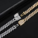 8mm Diamond Miami Cuban Link Chain - CRAZY DIAMOND DRIP