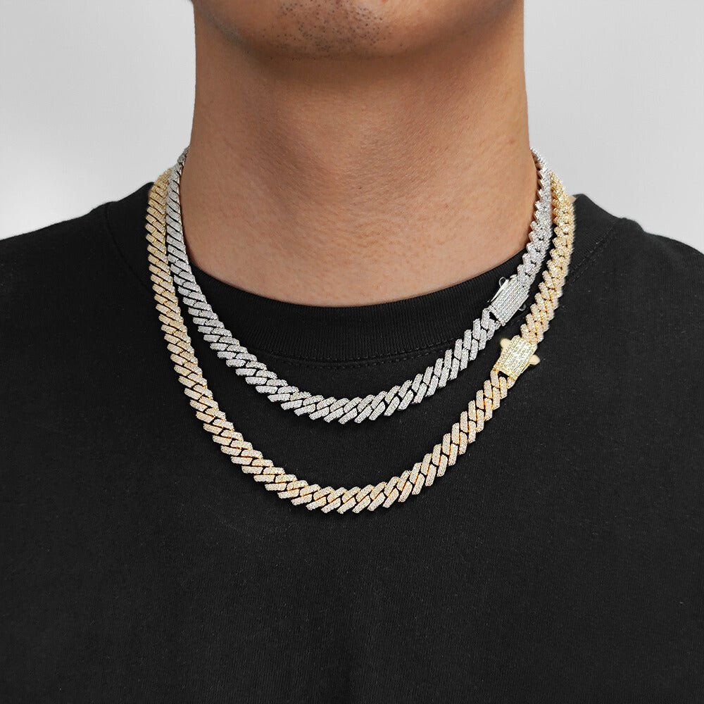 8mm Diamond Miami Cuban Link Chain