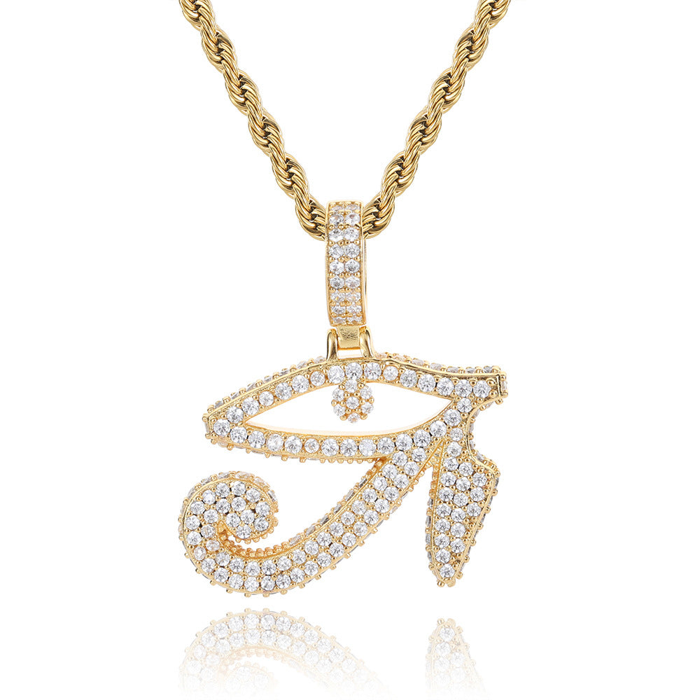 Eye of Horus Diamond Pendant