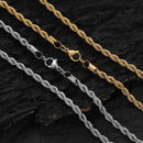 14K Gold Rope Chain