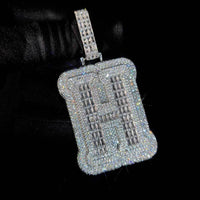 Custom Letters Diamond Pendant - CRAZY DIAMOND DRIP