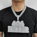 Custom Letters Diamond Pendant - CRAZY DIAMOND DRIP