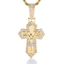 Diamond Crucifixion of Jesus Pendant - CRAZY DIAMOND DRIP