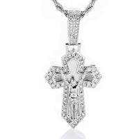 Diamond Crucifixion of Jesus Pendant - CRAZY DIAMOND DRIP