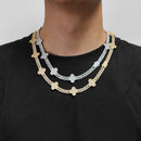 Diamond Four - Leaf Clover Cuban Link Chain - CRAZY DIAMOND DRIP