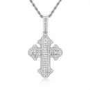 Diamond Gothic Cross Pendant - CRAZY DIAMOND DRIP