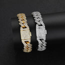 Diamond Miami Cuban Link Bracelet - All Sizes - CRAZY DIAMOND DRIP