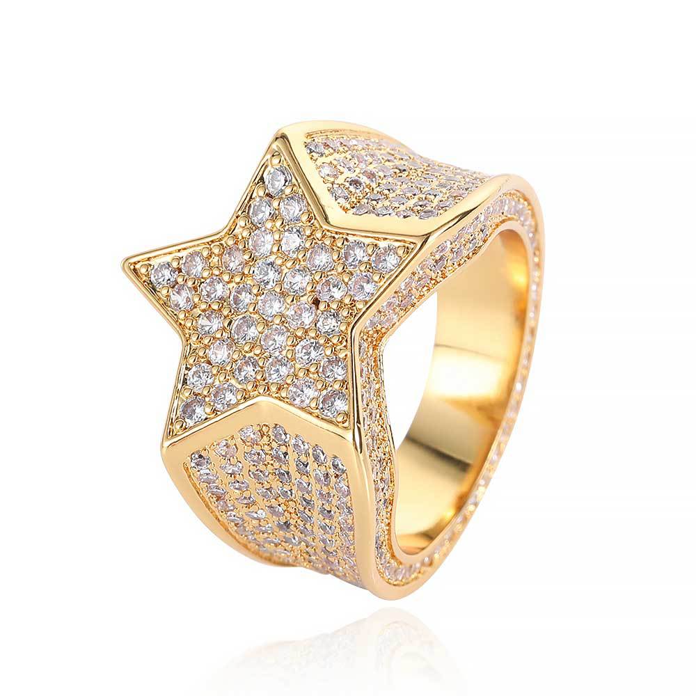 Diamond Star Ring